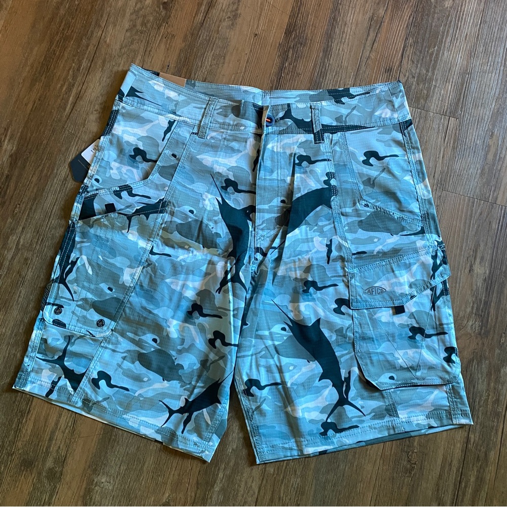 Aftco Tactical Fishing Shorts Size 34 NWT